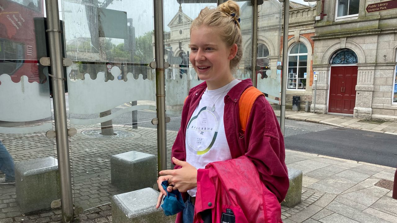 Martha Richards, a Redruth resident who has just finished high school, doesn't think the G7 is going to do much for her town.