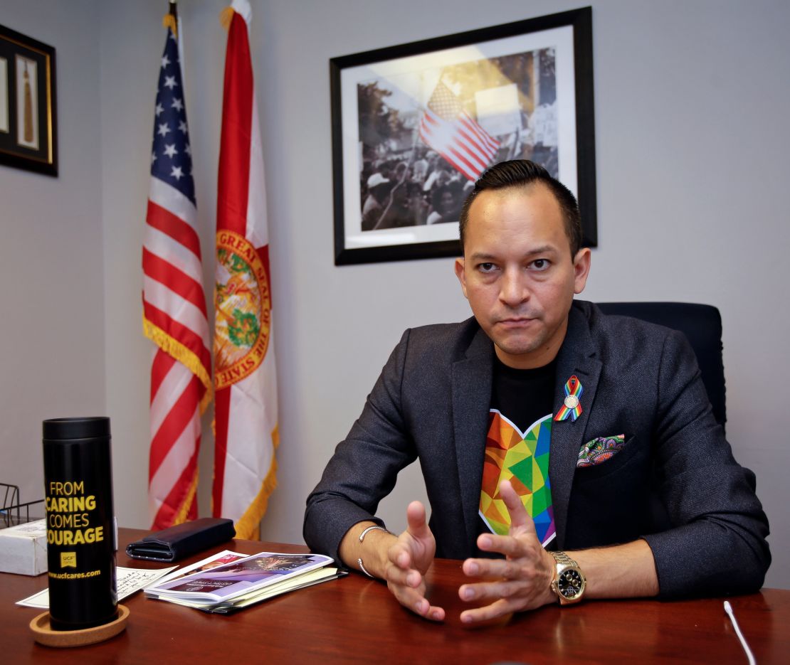 State Rep. Carlos Guillermo Smith is one of three LGBTQ members of the Florida legislature. He says it's his job to honor the work of queer organizers on the House floor. 