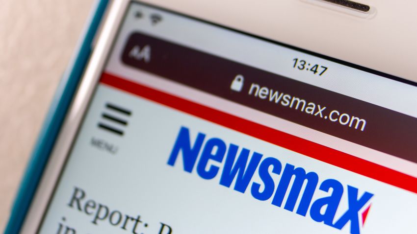 Newsmax website - stock