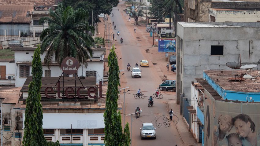 BANGUI, CENTRAL AFRICAN REPUBLIC - MARCH 18: A view of daily life in part of street on March 18, 2021 in the capital Bangui, Central African Republic.  Most of the population in Bangui live well below the poverty line, in a country traumatised by years of unrest. (Photo by Siegfried Modola/Getty Images)