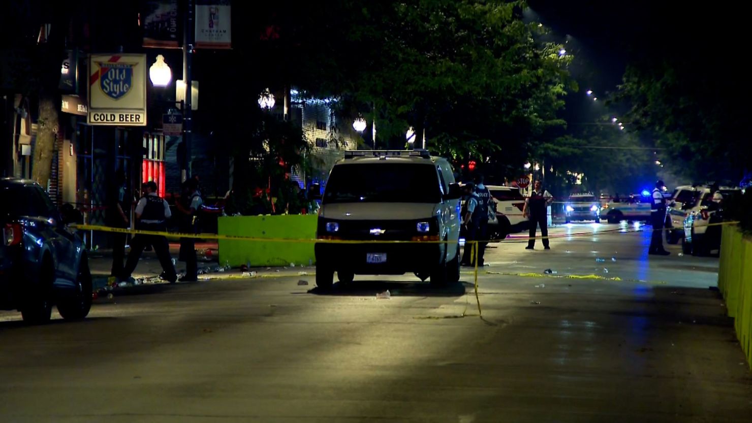 A shooting in Chicago early Saturday killed 1 person and injured others.