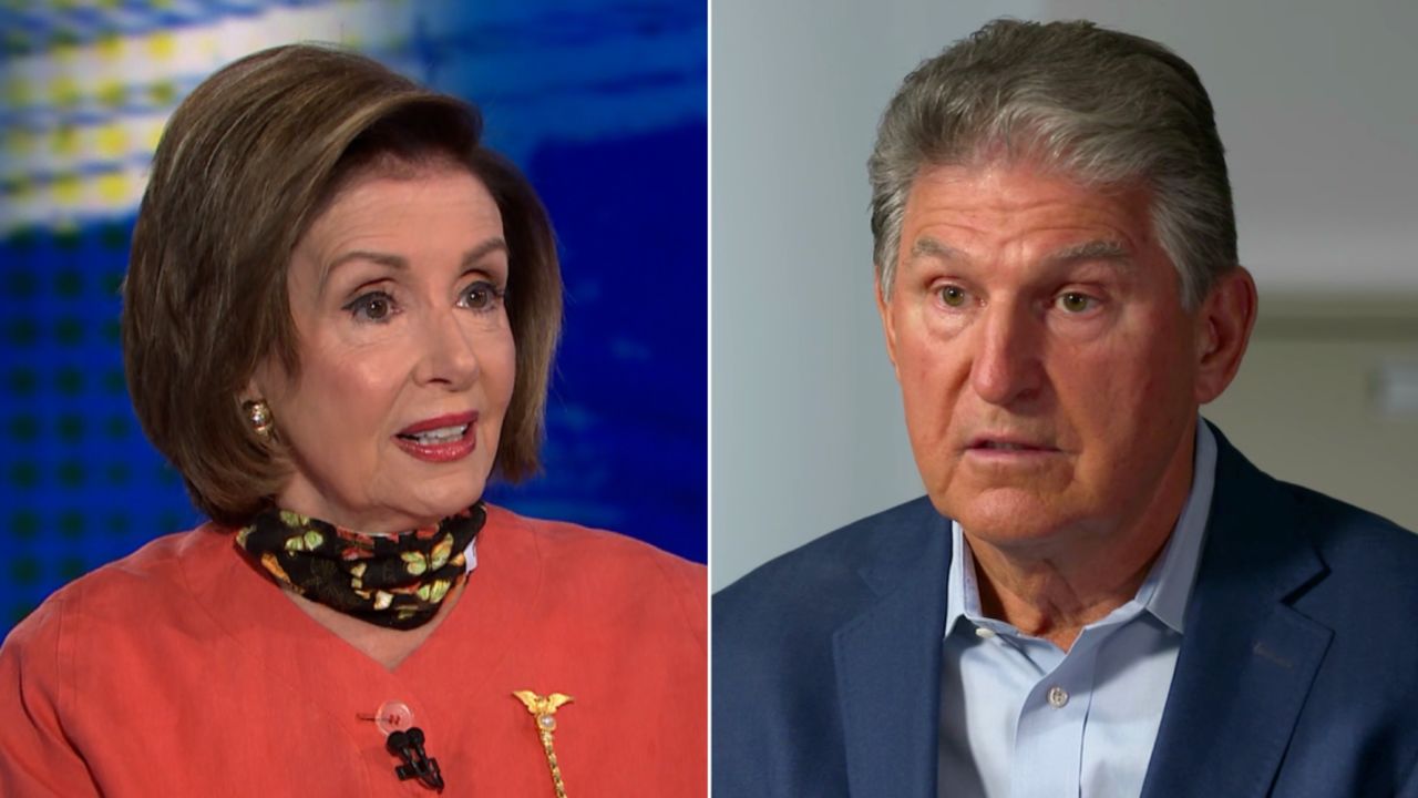 Pelosi Manchin split vpx