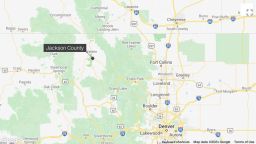 MAP jackson county colorado gray wolves