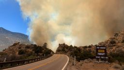The Flats Fire scorched about 400 acres in southern California within a few hours after sparking.