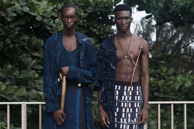 The gender-fluid Nigerian clothing label Lagos Space Programme was founded by non-binary designer Adeju Thompson in 2018.