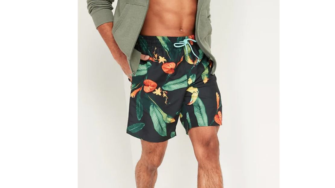 Birds Of Paradise Men Swim Trunks