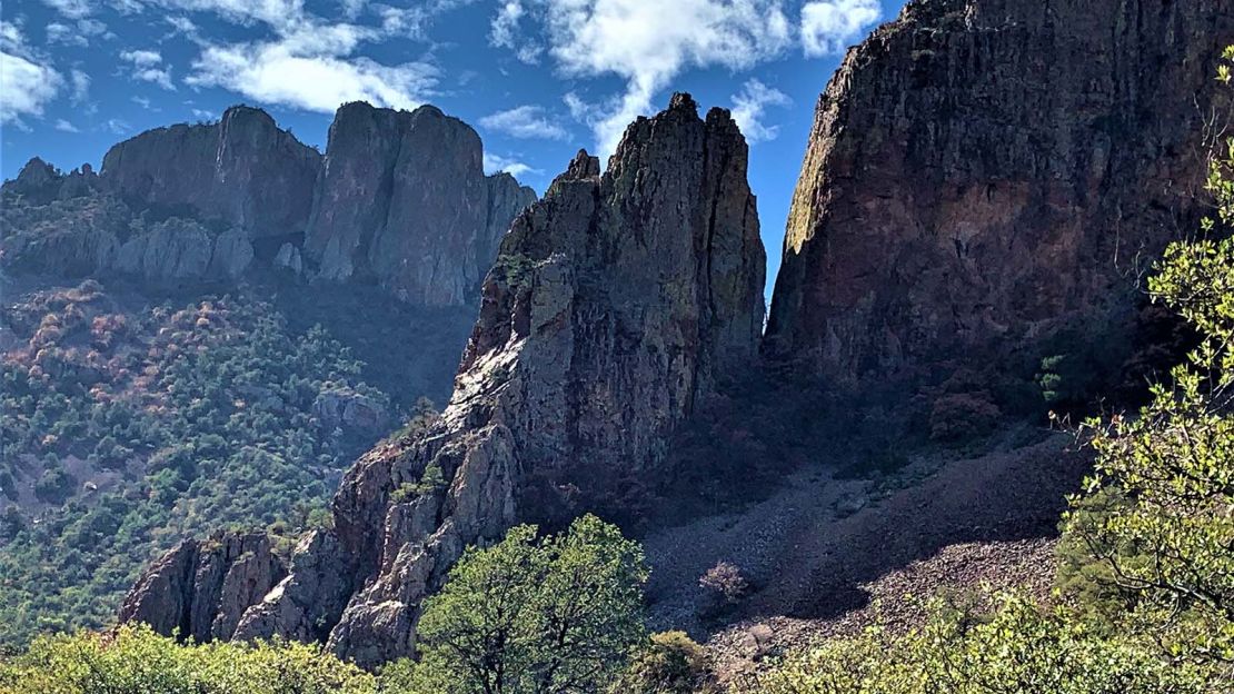 The Chisos Mountains provide great day hiking inside the park.