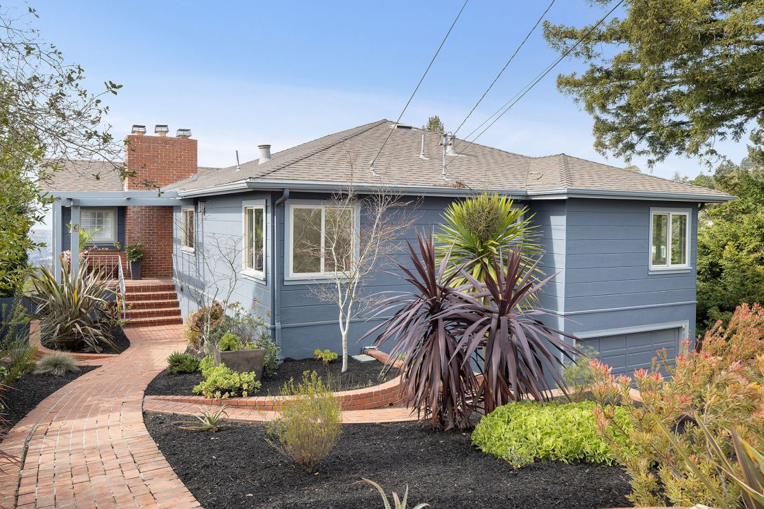 Listed for $1.15 million, this Berkeley, California, home sold in two weeks for $2.3 million in cash, double the asking price.