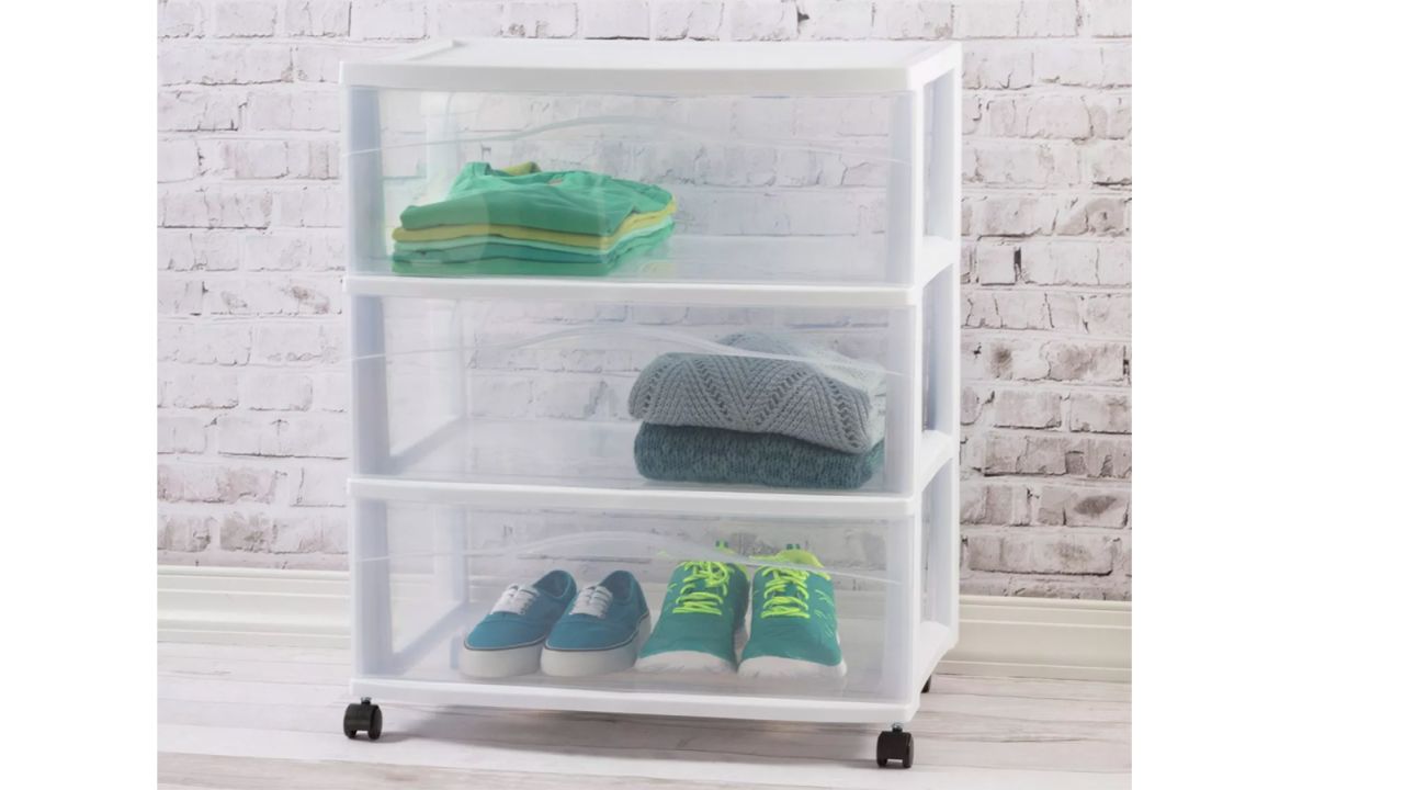 Room Essentials 3-Drawer Wide Cart