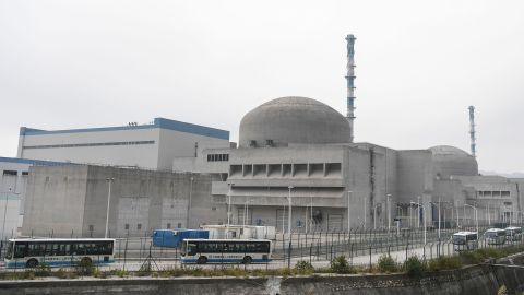 The Taishan Nuclear Power Plant in Guangdong province, China seen on December 20, 2018.