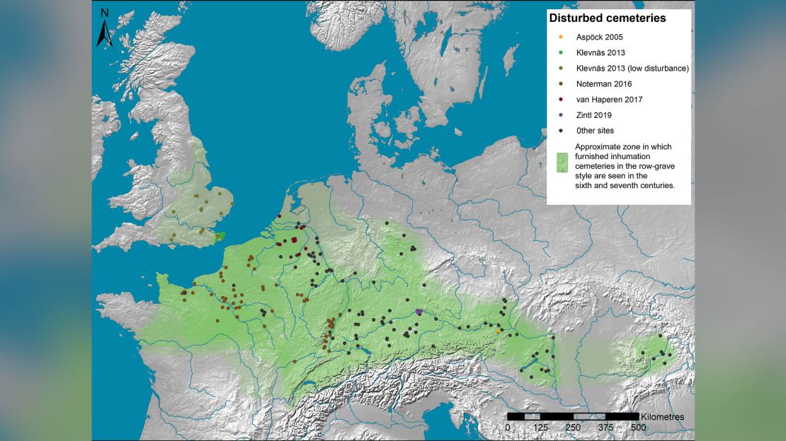 The research pooled data from five archaeologists working in different parts of Europe.