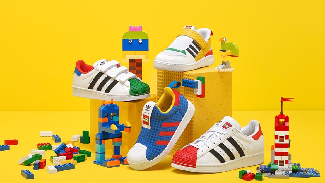 Lego sneaker, complete with laces and a shoebox | CNN