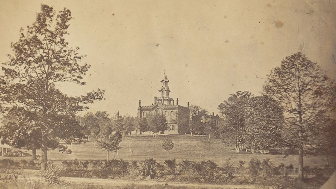 One of the oldest known photos of the seminary -- taken in 1863, during the Civil War.