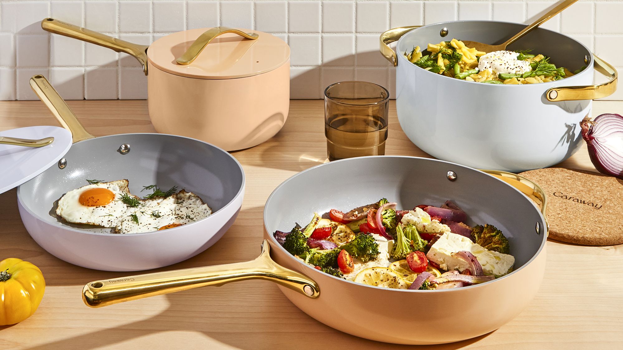 This Caraway Pan Set Is A Gift Worth The Hype That They'll
