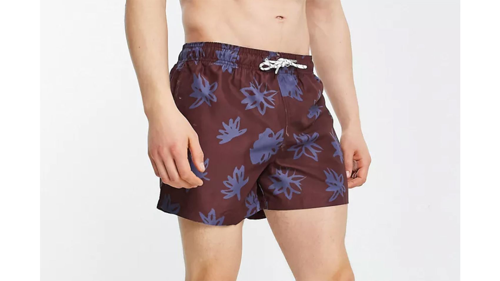New York City Name and Silhouettes Men Swimming Trunks Summer Cute Casual Swim Short 