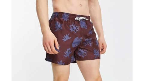 New Look Floral Print Swim Shorts