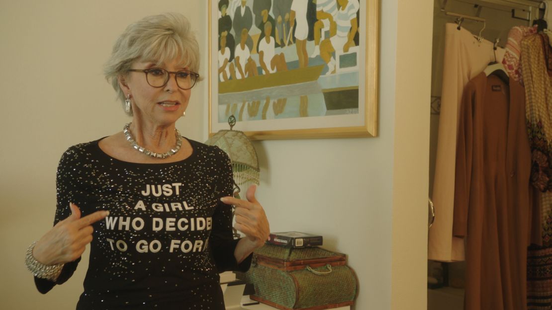 Rita Moreno in the documentary 'Rita Moreno: Just a Girl Who Decided to Go For It' (Courtesy of Roadside Attractions).