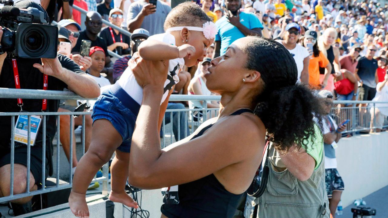Felix says her proudest achievement was the birth of her two-year-old daughter Camryn, in November 2018.