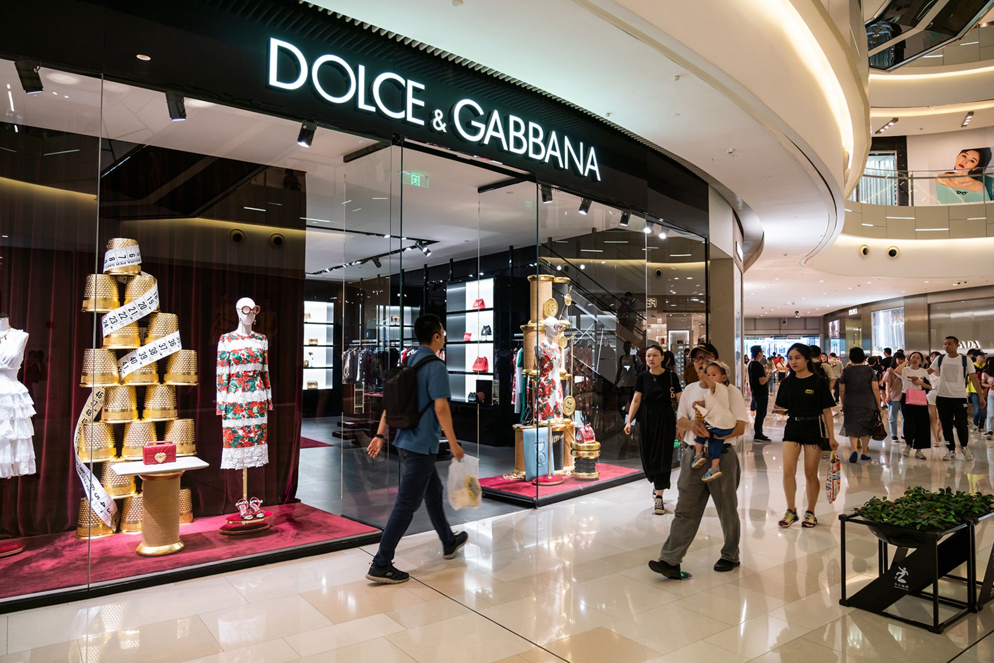 Dolce & Gabbana store Shanghai RESTRICTED