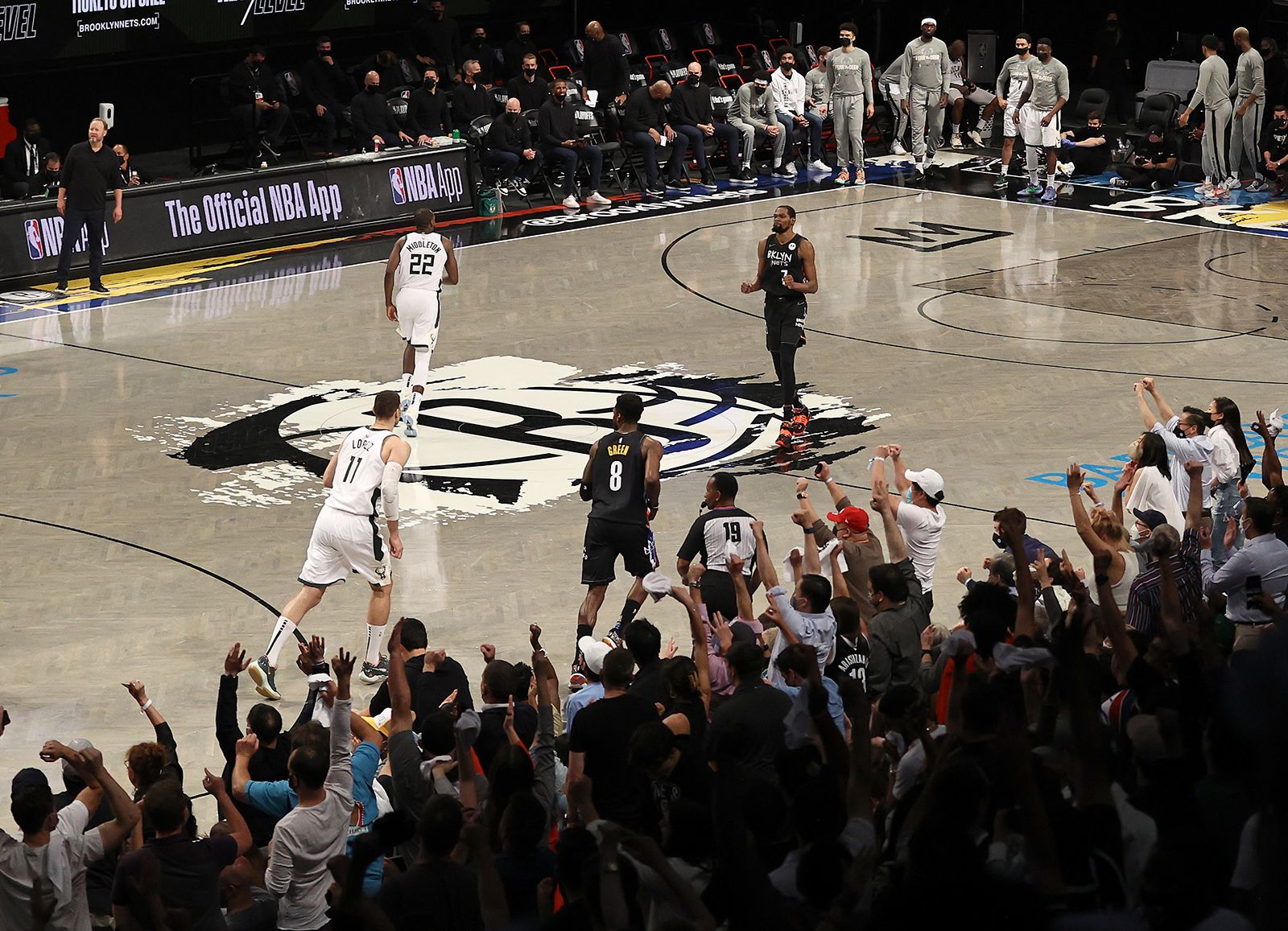 Kevin Durant puts in historic performance as Brooklyn Nets beat Milwaukee  Bucks