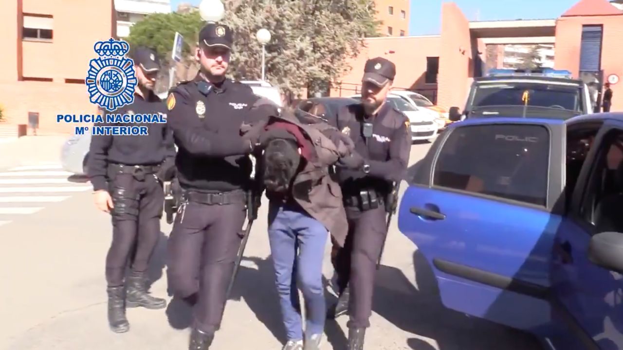 Spain's national police arrested Alberto Sanchez Gomez in February 2019.