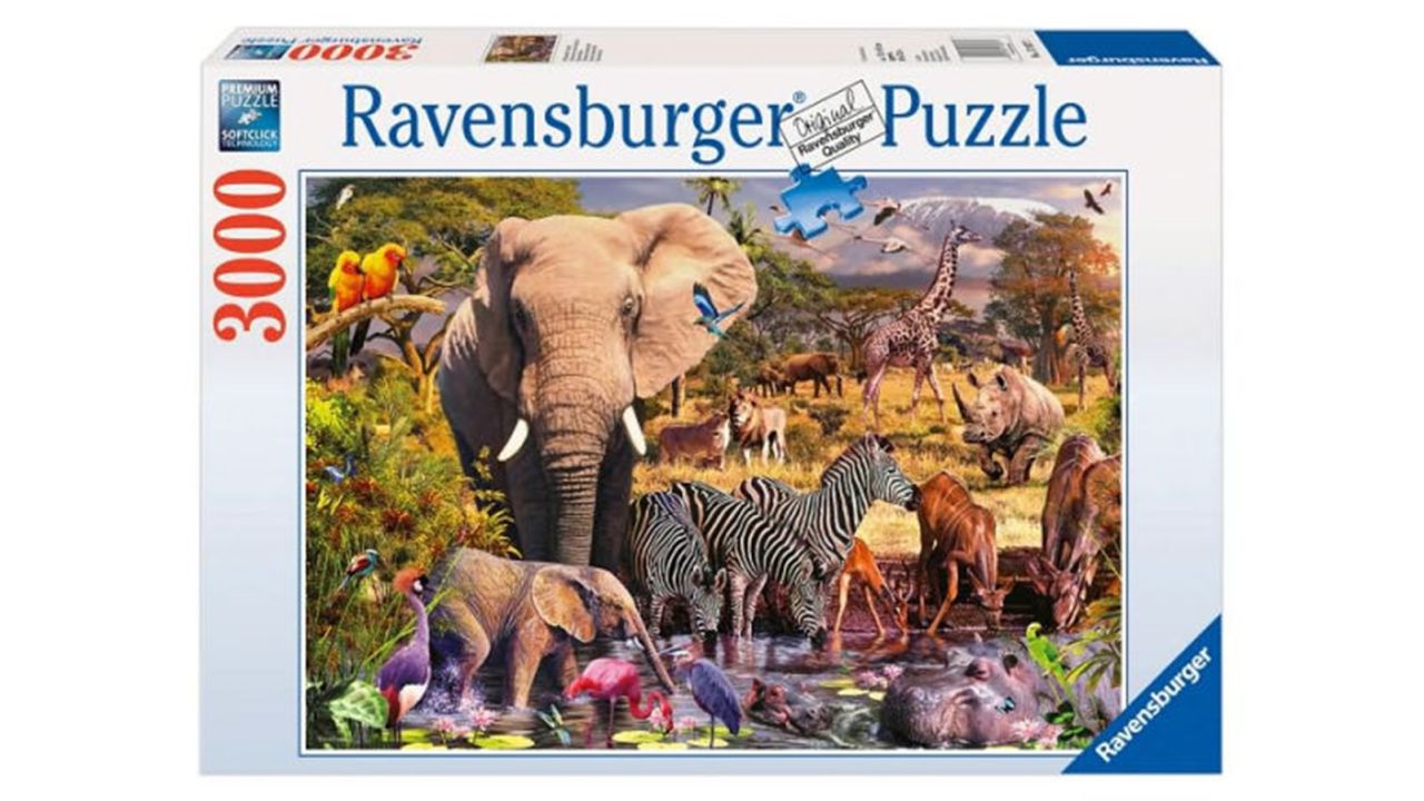 African Animals 3000 Piece Puzzle 3,000-Piece Jigsaw Puzzle