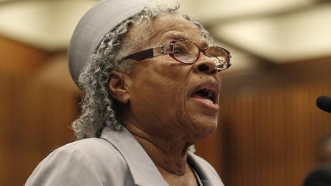 When Lee was nine years old, a mob burned her home a week after her family moved into a White neighborhood.