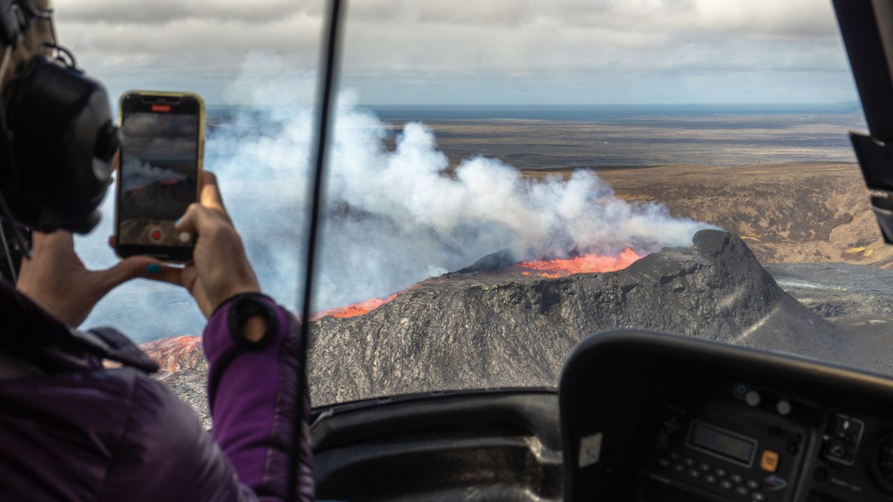 A $366 helicopter ride in June was worth every penny to see the erupting volcano from the air.