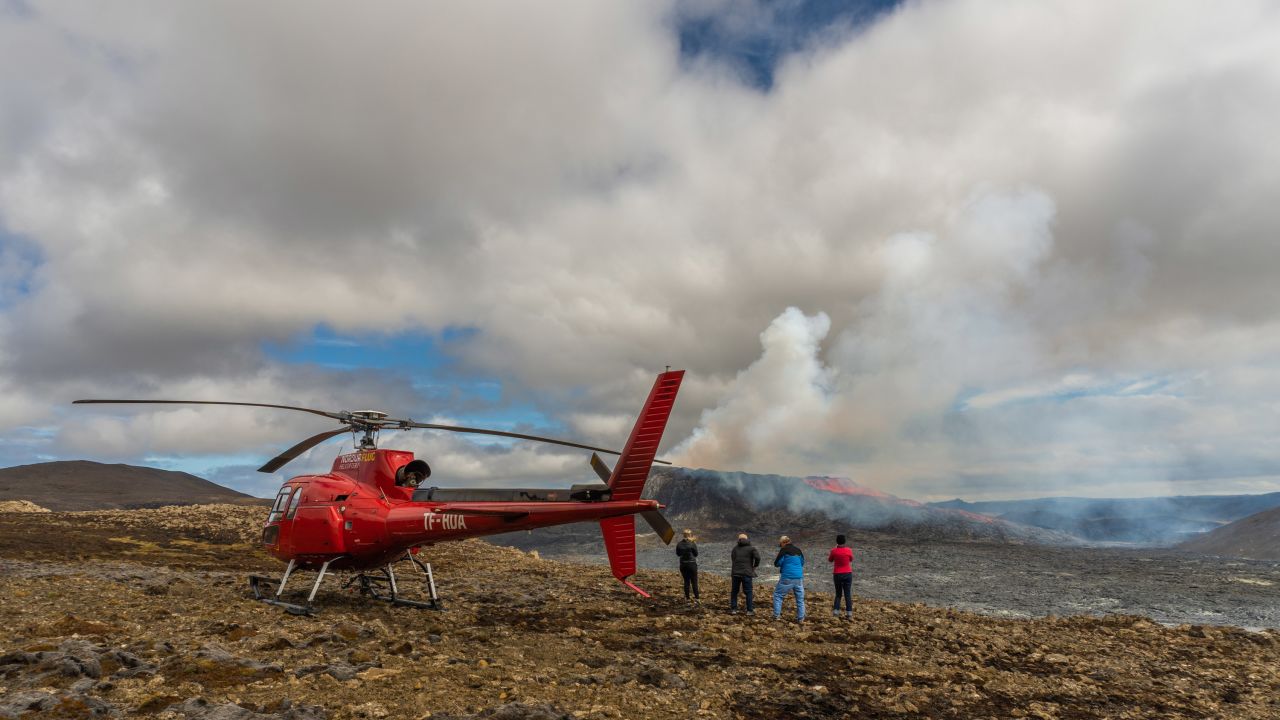 Tour operators are making the most of the first eruption on the Reykjanes Peninsula in hundreds of years.