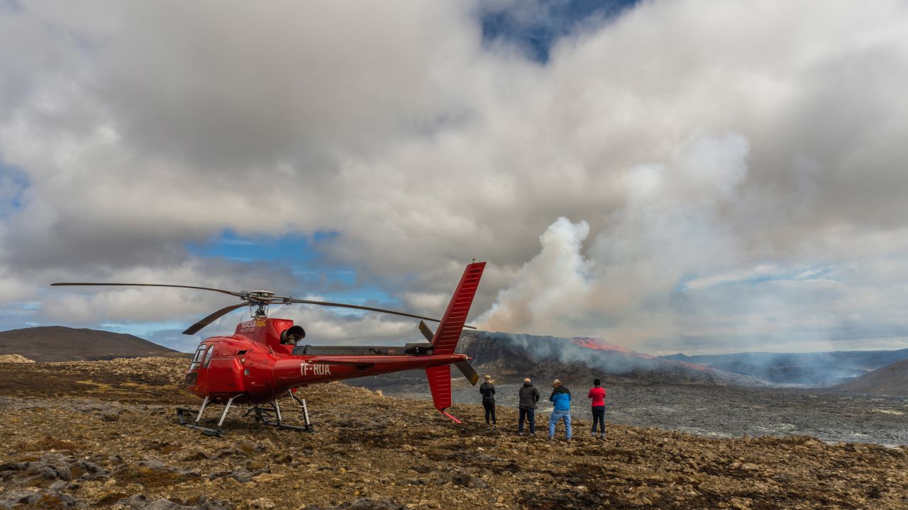 Tour operators are making the most of the first eruption on the Reykjanes Peninsula in hundreds of years.
