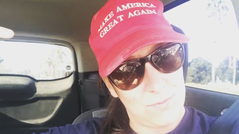 Ashli Babbitt in a photo from her since removed Twitter account.