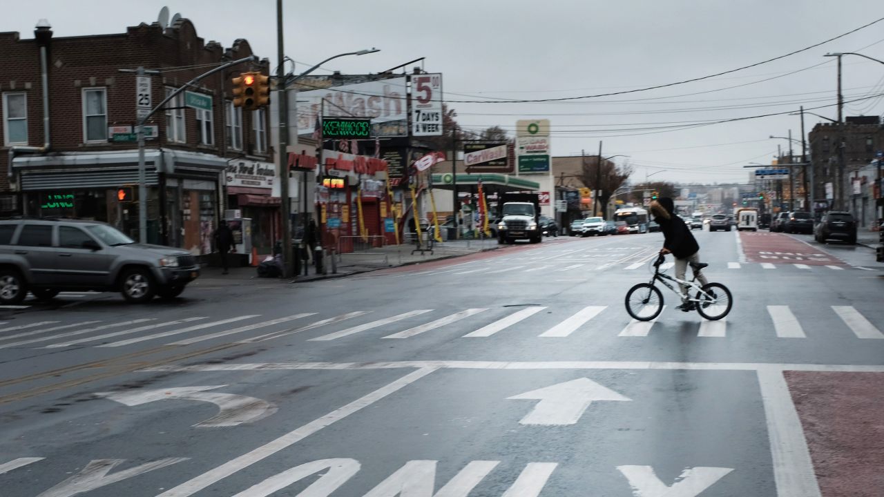 The Brownsville neighborhood of Brooklyn is pictured on November 18, 2019. 