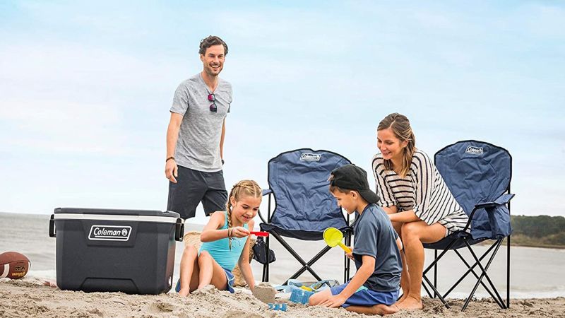 coleman beach chair with canopy