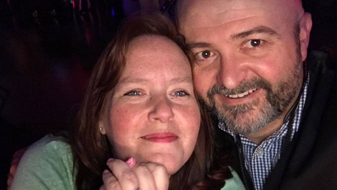 Michelle and Ian Horne. The couple were married almost 10 years.