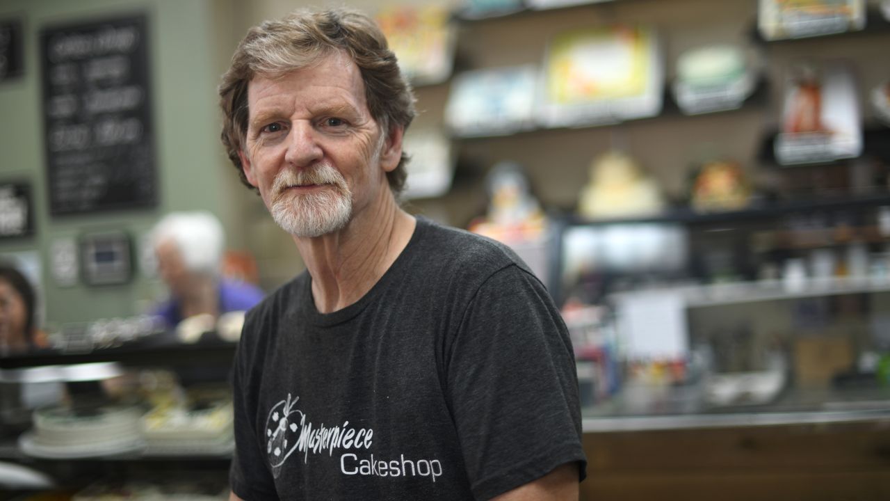Baker Jack Phillips, owner of Masterpiece Cakeshop in Lakewood, Colorado.