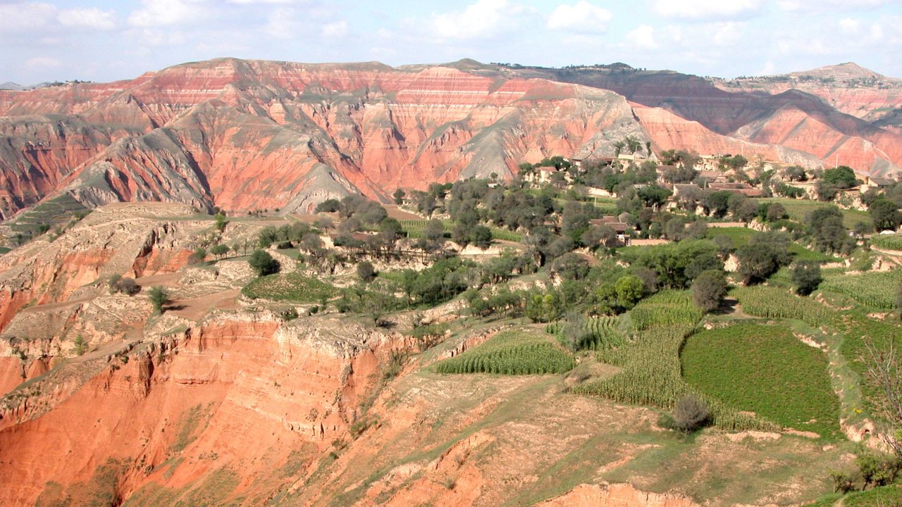 The team was working in the Linxia Basin in Gansu Province, northwestern China.