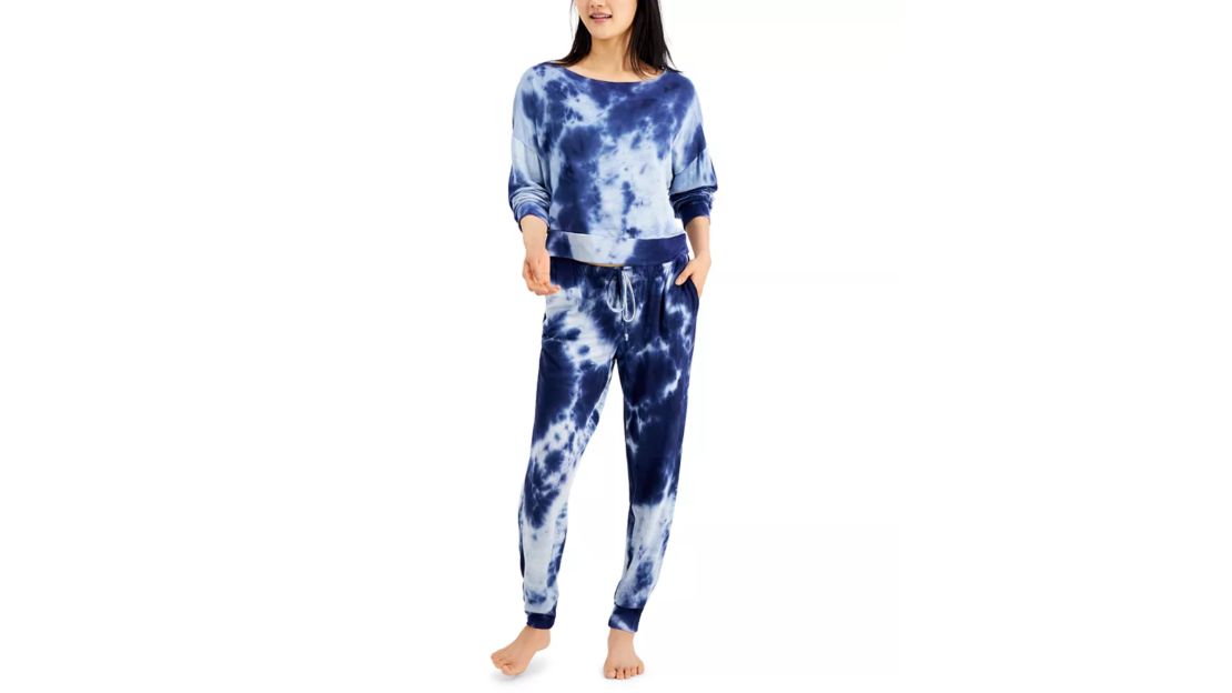 Jenni Women's Tie-Dyed Loungewear Set