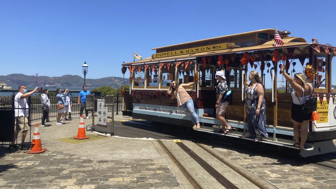 <strong>San Francisco, California:</strong> San Francisco's famous cable cars returned to service in August. The city has a vaccination requirement for indoor public spaces.
