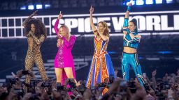 The Spice Girls-- Mel B, Emma Bunton, Geri Halliwell and Melanie C--reunited in 2019.