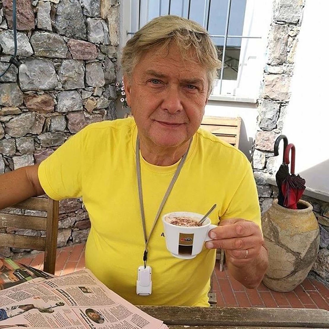 Angelo Capurro in La Spezia, Italy, in 2017. 