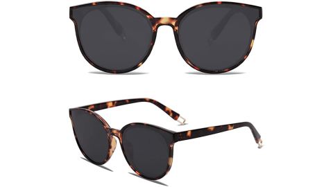 Sojos Fashion Round Sunglasses