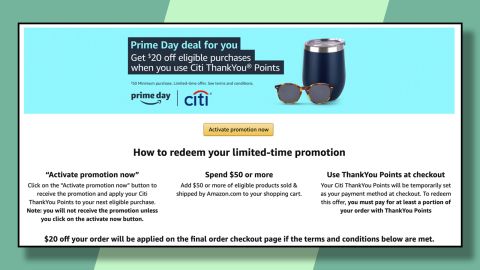 Save 20 During Amazon Prime Day With Targeted Citibank Credit Cards Cnn Underscored