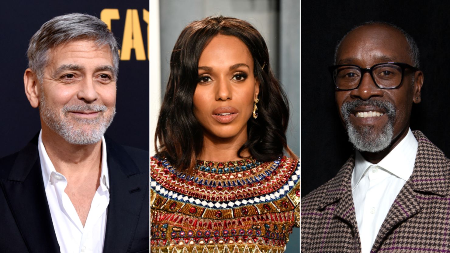 George Clooney, Kerry Washington, Don Cheadle and more back Los Angeles ...