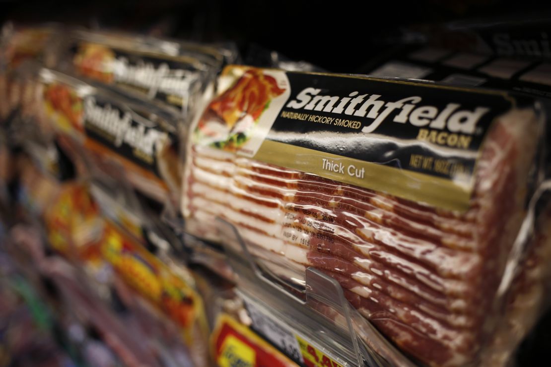 Smithfield warned last April that the country was close to depleting its meat supply. 