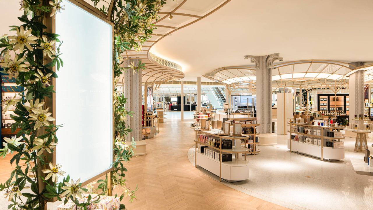 Paris is the sort of place where even the otherwise boring shopping mall -- like La Samaritaine, pictured here -- can be a work of art.