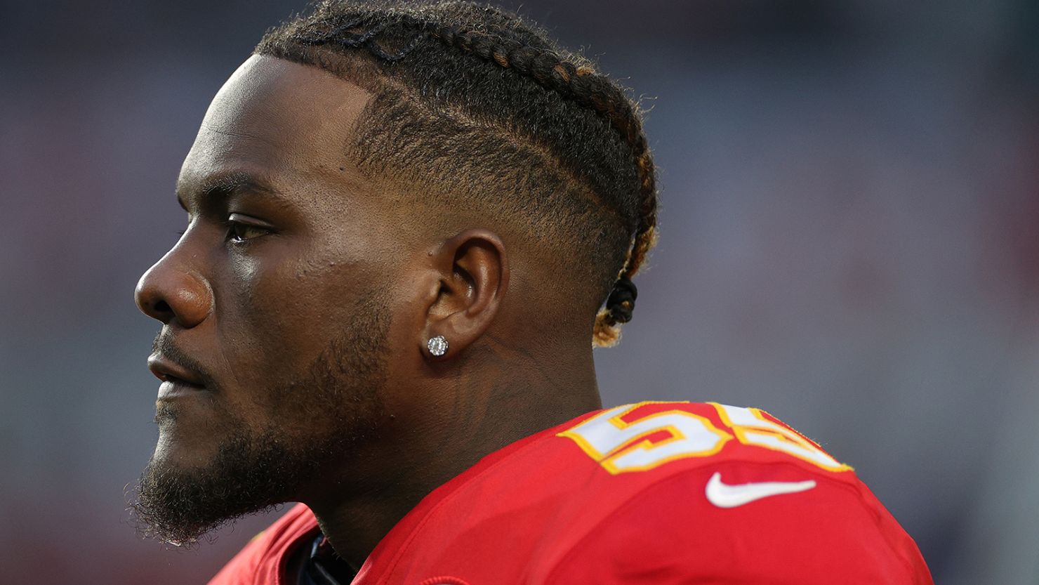 Frank Clark Kansas City Chiefs player arrested in Los Angeles for