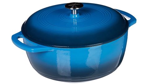 Amazon Basics Enameled Cast Iron Covered Dutch Oven
