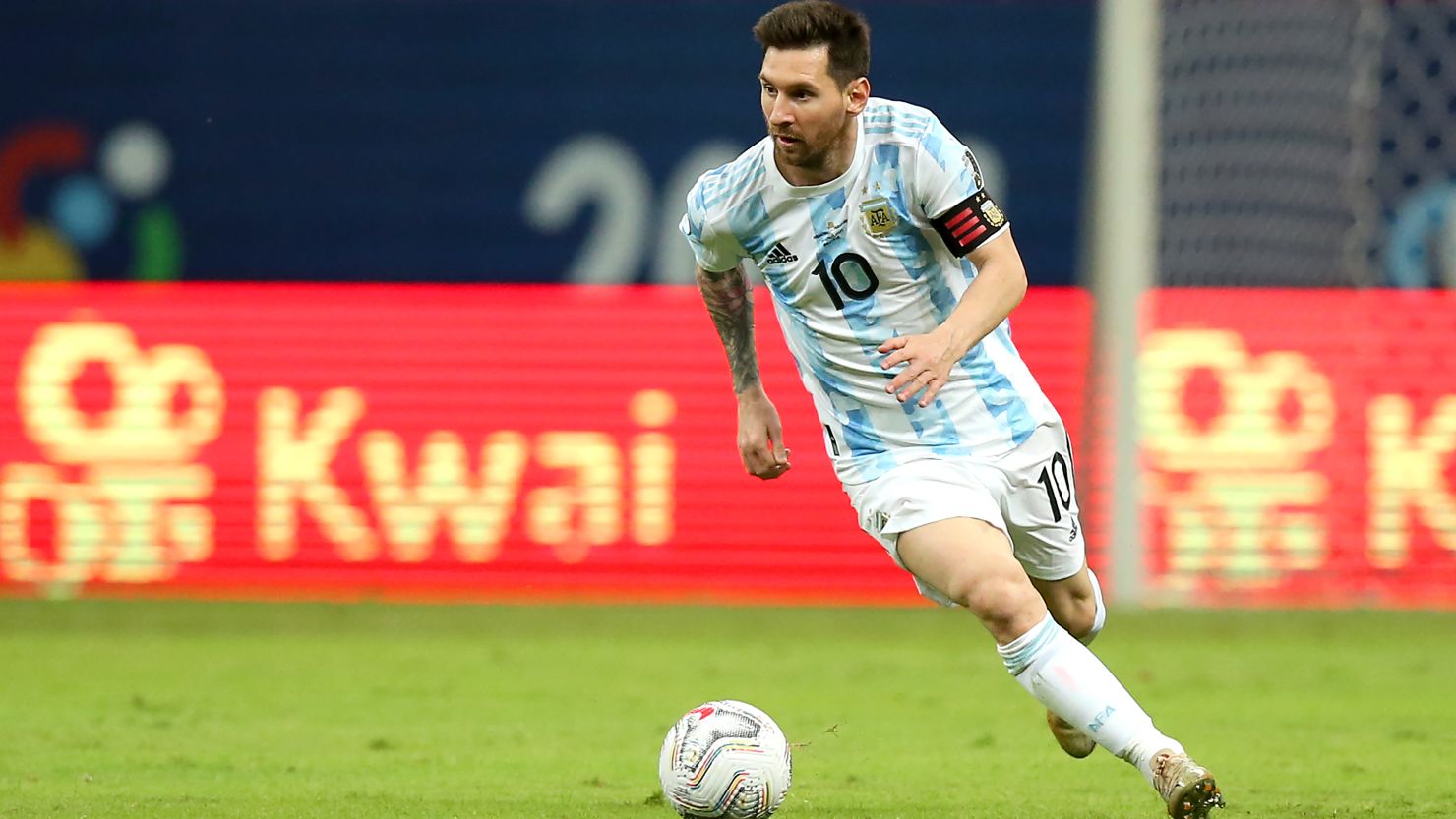 Lionel Messi equaled the all-time appearance record for the Argentine national team.