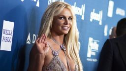 Singer Britney Spears attends the 29th Annual GLAAD Media Awards at the Beverly Hilton on April 12, 2018 in Beverly Hills, California. / AFP PHOTO / VALERIE MACON        (Photo credit should read VALERIE MACON/AFP via Getty Images)