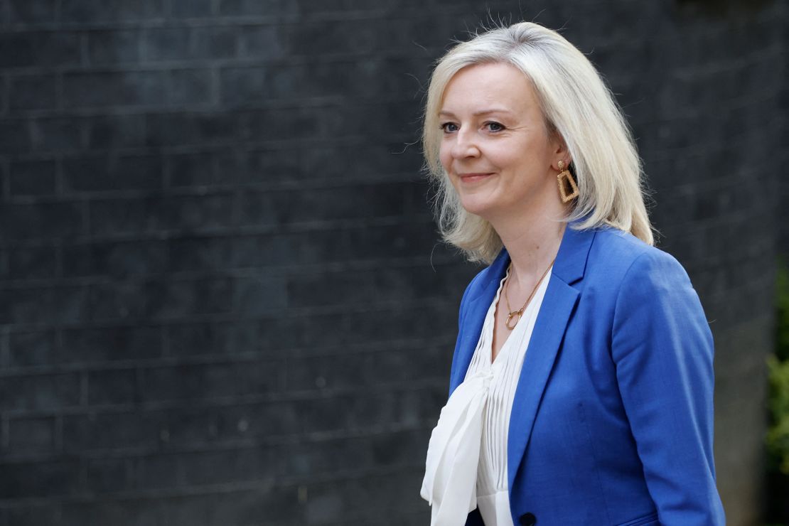 UK Foreign Secretary Liz Truss.